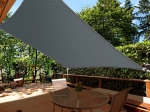 Vela de sombra para jardín 4 × 5 m, rectangular