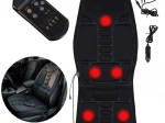 Asiento masajeador con calefacción para silla y coche