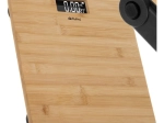 Báscula personal de bambú con pantalla LCD 180 kg