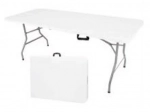 Mesa banquetera plegable FEST 180 blanca