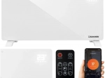 Radiador eléctrico de vidrio KAMINER Zelva 2500 W con Wi‑Fi y mando a distancia
