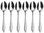 Cucharitas de té de acero CONIC 6 uds