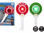 Paleta policial de plástico con luz