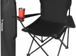 Silla de pesca plegable con funda