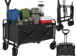 Carrito de transporte de jardín plegable Gardlov 90 l / 100 kg