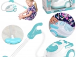 Aspiradora infantil con función de succión, luz y sonido – azul y blanca