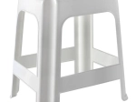 Taburete alto de plástico para baño HEIDRUN