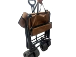 Carrito de transporte plegable para playa LUARO con mesa 2 en 1