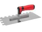 Llana dentada de acero inoxidable 15 × 15 mm, 280 × 130 mm