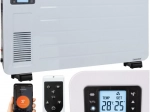 Radiador convector eléctrico KAMINER ZIFLO 2300 W con Wi‑Fi y mando a distancia – blanco