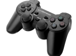 Gamepad con cable para PS3 y PC USB Trooper negro