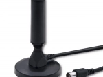 Antena para televisión digital DVB‑T2 con base magnética