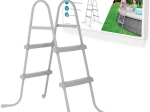 Bestway escalera metálica para piscina 84 cm