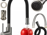 Grifo de cocina con caño flexible Ruhhy