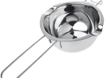Recipiente fundidor para cera y parafina 400 ml de acero inoxidable