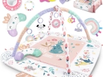 Manta de juegos educativa interactiva 3 en 1 110 × 100 cm Ptaszek NUKIDO