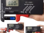Probador de baterías Bigstren con pantalla LCD - 1 pieza