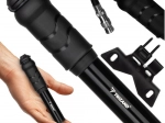 Bomba de mano para bicicleta TRIZAND con soporte para cuadro, compacta de aluminio, 7 bar