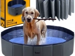 Piscina plegable para perros PURLOV 120 × 30 cm