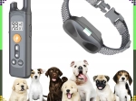 Collar electrónico de adiestramiento para perros 800 m con mando a distancia y LED