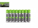 Pilas alcalinas AAA 1,5 V – 8 uds RAVER
