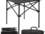 Mesa turística plegable Gardlov negra