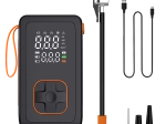 Bomba de aire portátil recargable y powerbank 7,4 V para coche, bicicleta y pelotas