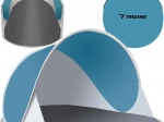 Tienda de playa pop-up 145 × 100 × 70 cm – turquesa y blanca