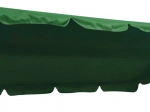 Toldo verde para columpio de jardín