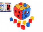 Cubo encajable para niños de plástico 13 × 13 × 13 cm