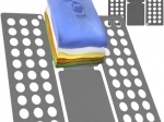 Tabla grande para doblar ropa - 1 pieza