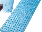 Alfombrilla antideslizante para bañera Ruhhy 100 × 40 cm azul - 1 pieza
