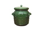 Tarro de fermentación de cerámica 2,5 l verde