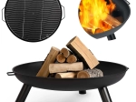 Brasero de jardín con parrilla 60 cm BERDSEN