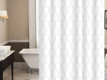 Cortina de ducha TORO Easy 178 × 199 cm gotas PEVA