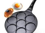 Sartén de granito para huevos con 7 cavidades Basic Line 26 cm