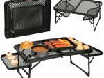 Mesa de camping plegable con estructura de aluminio
