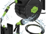 Enrollador automático de pared para manguera de jardín 20 m GARDLOV