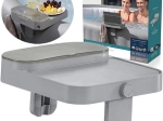 Estante Bestway 4 en 1 para LAY‑Z‑SPA – bandeja multifuncional con espacio de almacenamiento y soportes
