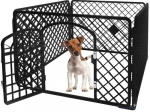 Parque para perro y cachorro 90 × 90 × 60 cm