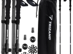 Bastones de trekking Trizand (2 uds) con accesorios