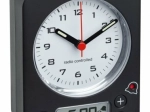 Despertador inalámbrico TFA COMBO con ajuste digital, negro‑rojo
