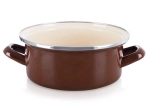 Olla esmaltada Brown 20,5 cm, 2,2 l