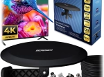 Antena de TV interior y exterior Ultra HD 4K BERDSEN BD-955 negra