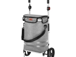 Carrito de la compra plegable 50 l gris NILS Premium